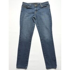 Michael Kors Denim Jeans Slim Fit Dark Wash‎ Casual Everyday Size 8